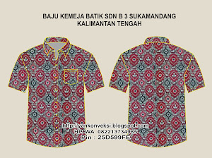 Baju Batik  SD Seruyan KALIMANTAN TENGAH