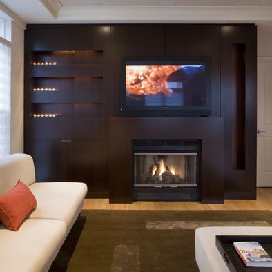 Renuevate Home: Incluir una chimenea + televisión en tu sala de estar