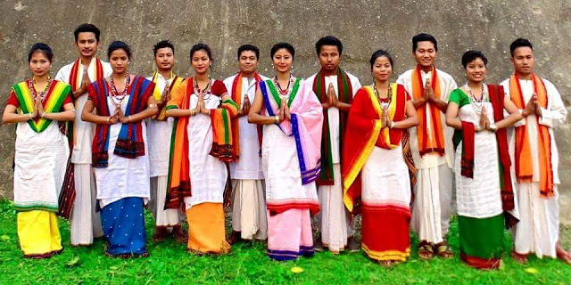 Costumes of Different Tribes in Assam