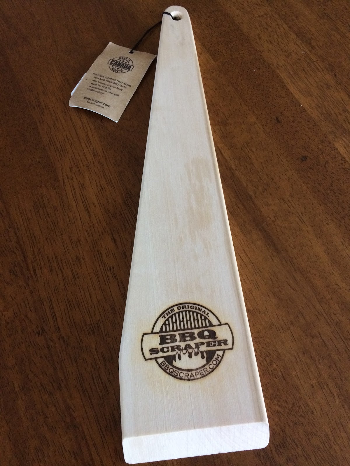 BBQ Scraper Natural Wooden Grill Cleaner ALL THINGS FUNCTIONAL