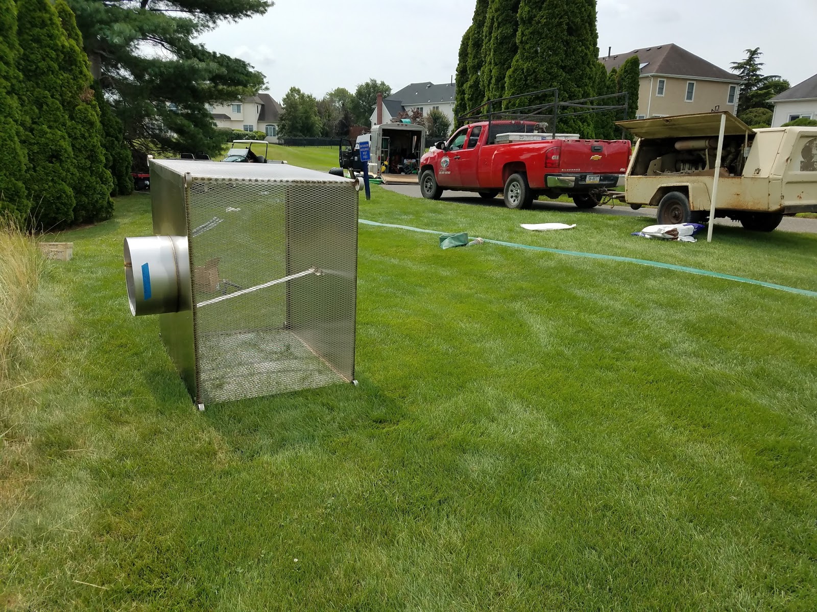 Laurel Creek Country Club Irrigation Intake Screen Install