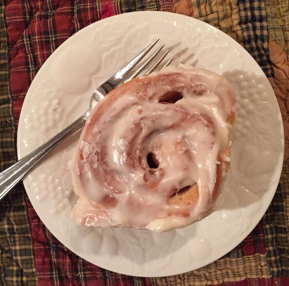 The Hillbilly Chicks cinnamon rolls