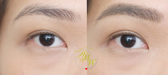 a photo of BLK Cosmetics Brow Sculpting Pencil Duo Review in Taupe by Nikki Tiu of AskMeWhats.com