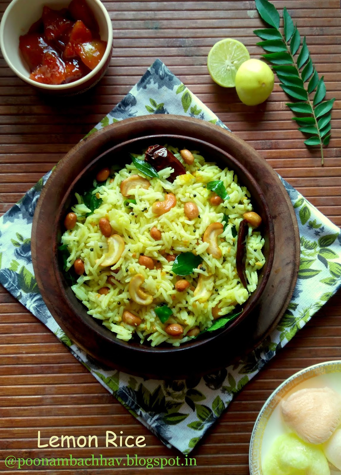 Lemon Rice - Cook With Manali