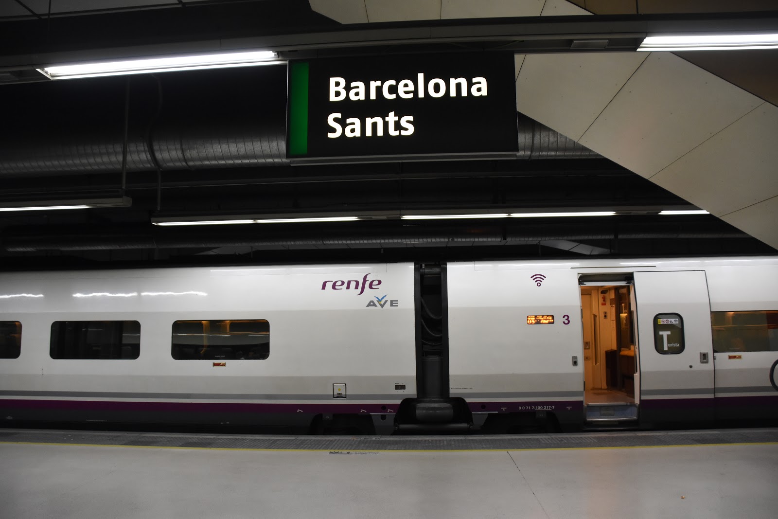 Trains and other things Barcelona to Bilbao