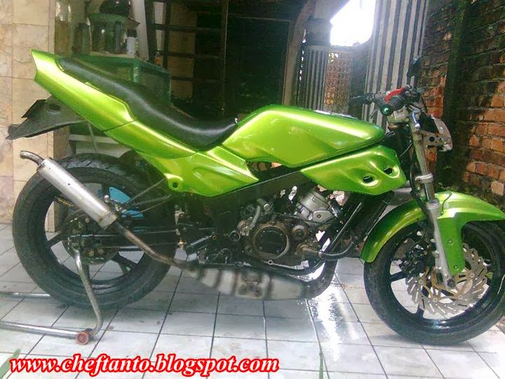 Modifikasi Kawasaki Ninja R 150cc Terbaru | Chef Tanto