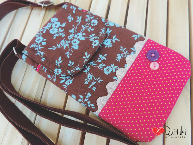Porta Celular Flores