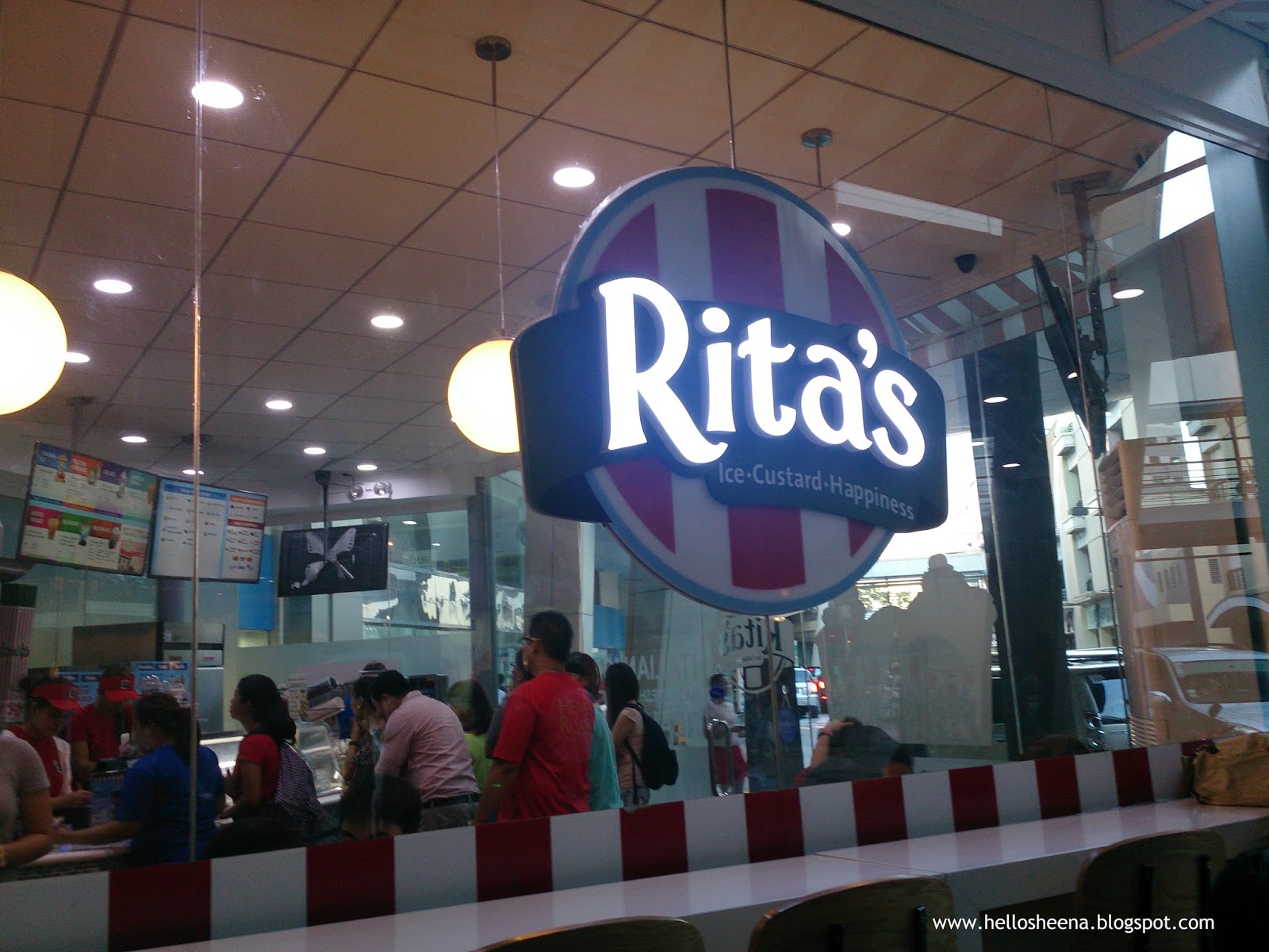 Rita's IceCustard Happiness at Greenhills Eats Delicious!