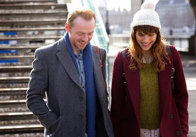 Lake Bell and Simon Pegg in Man Up