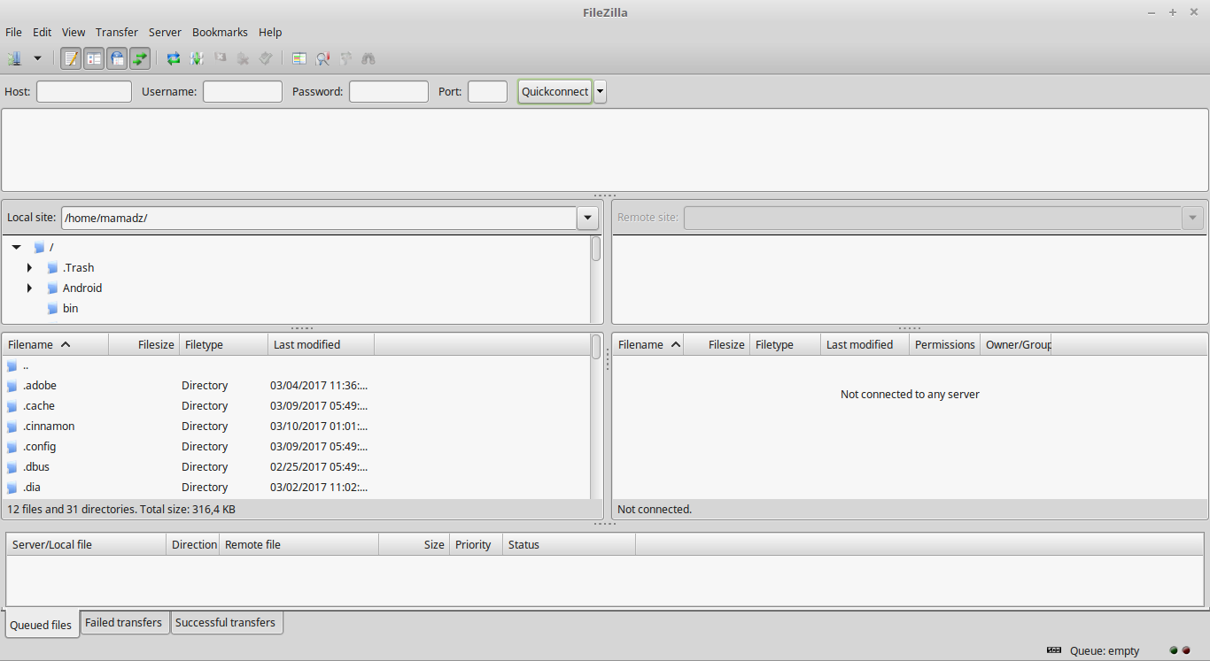 Status queued