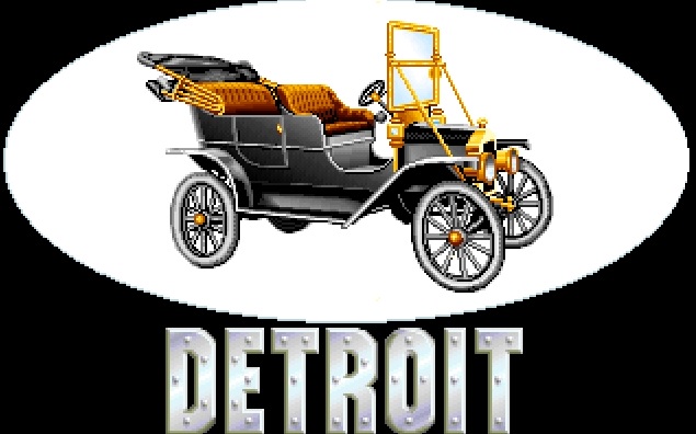 Screenshot of the intro from computer game Detroit