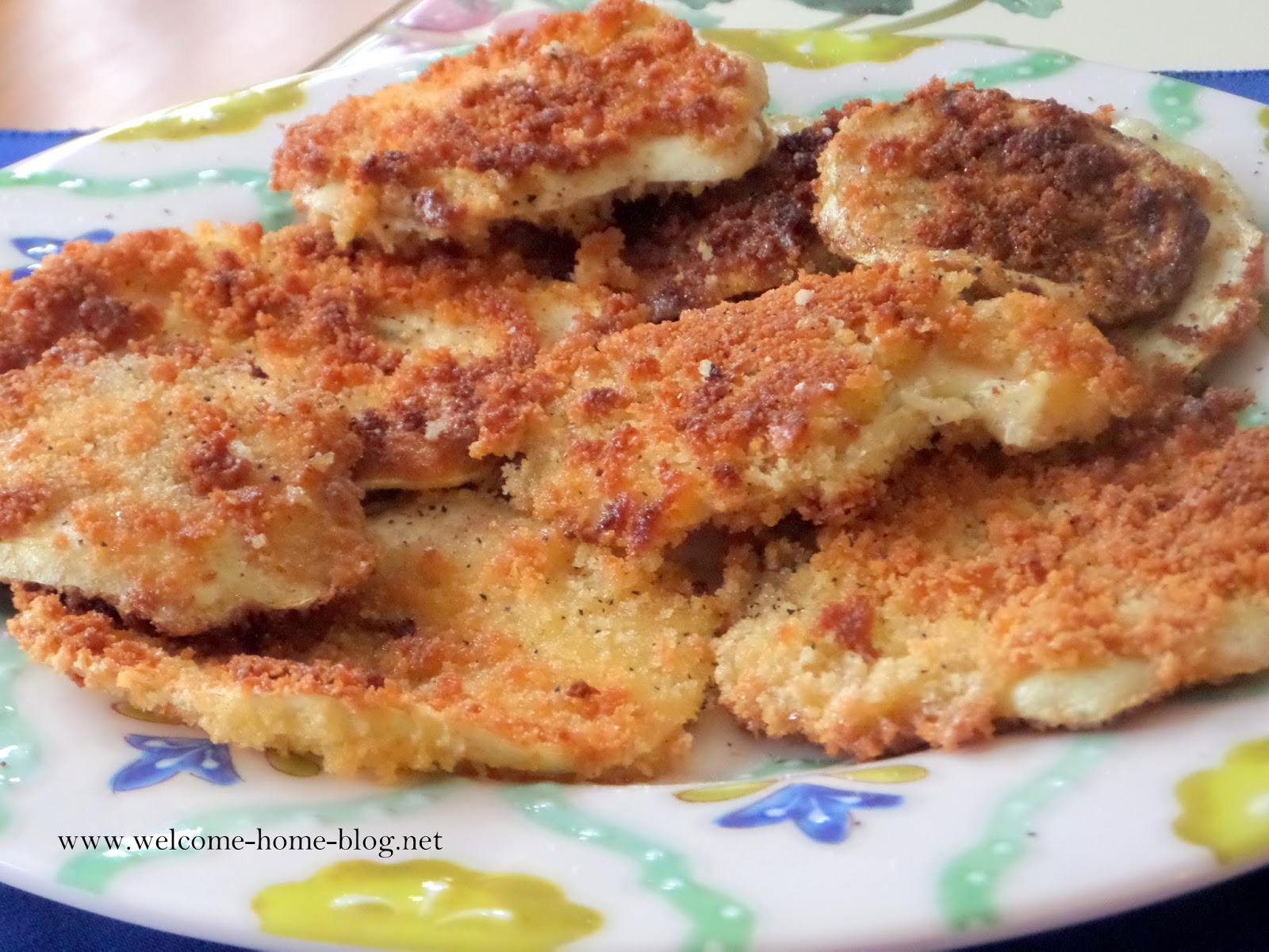 Home Blog Panko Breaded Patty Pan Squash