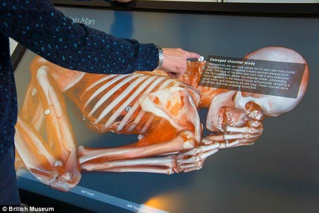 Autopsia de una momia. 