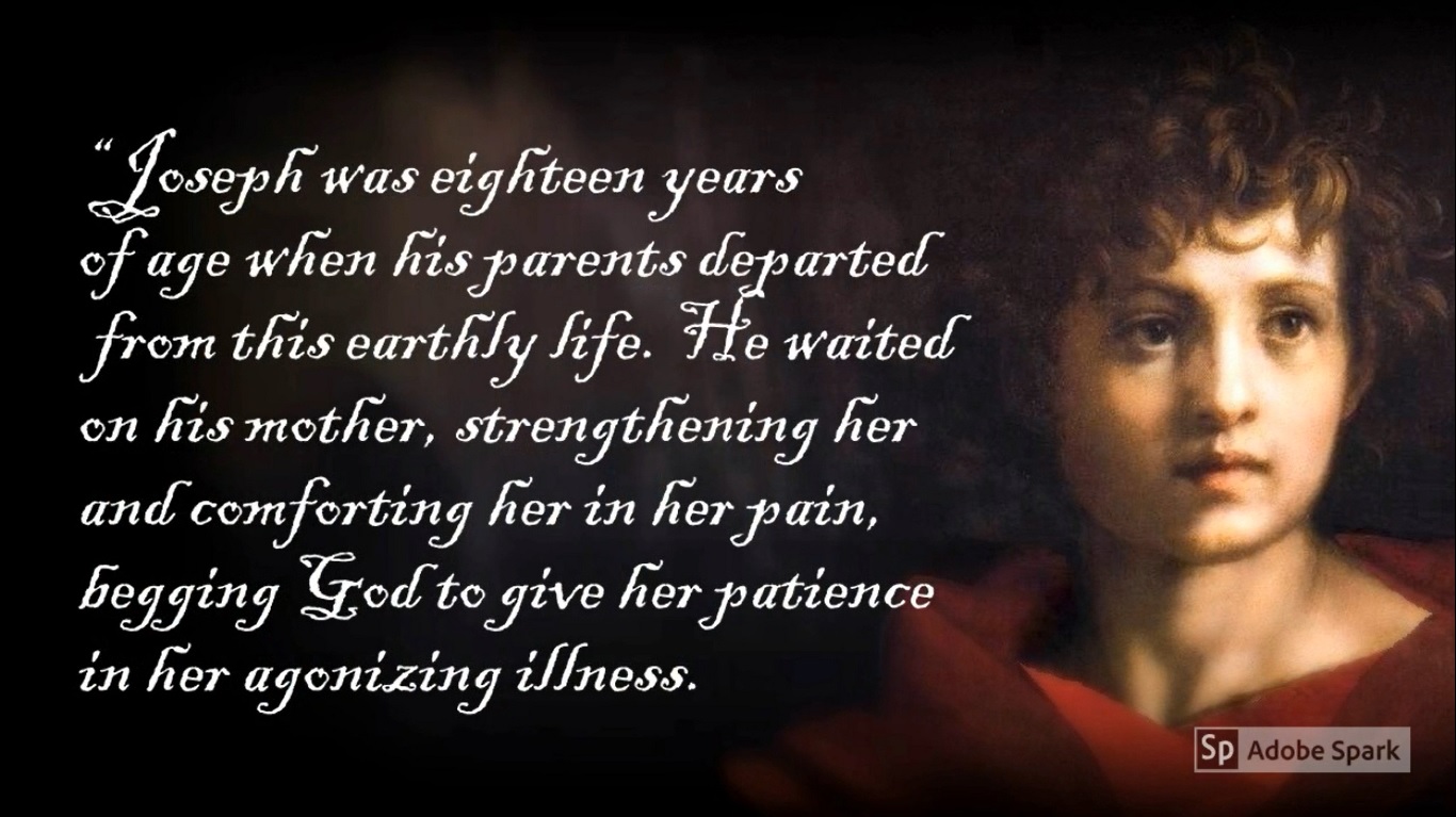 AD TE BEATE IOSEPH ☩ TO THEE O BLESSED JOSEPH ☩ THE DEATH OF JESUS