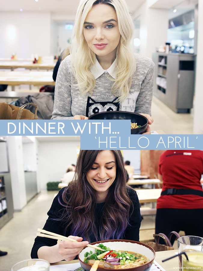 Dinner With.... 'Hello April'