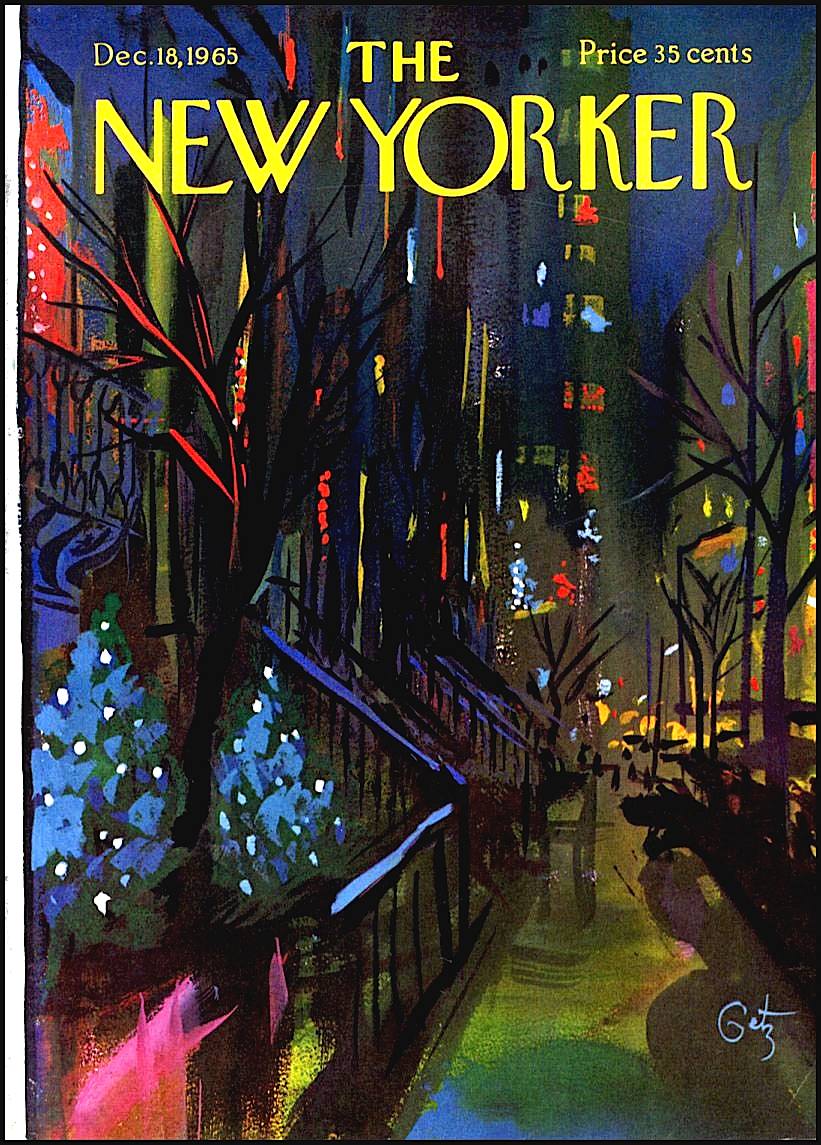 Arthur Getz illustration 1965 Arthur Getz illustration 1965 for New Yorker