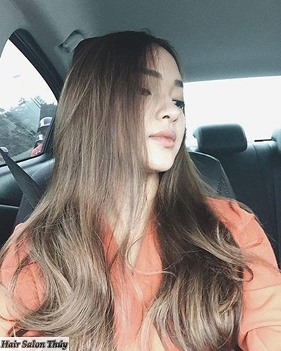 Màu nâu khói mau nhuom hot 2020
