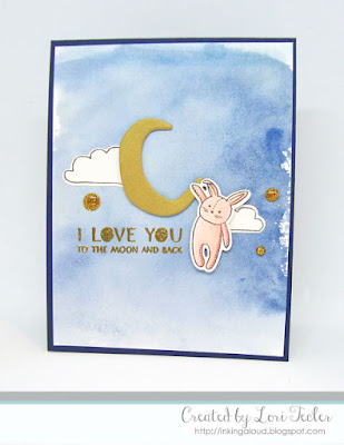 To the Moon and Back card-designed by Lori Tecler/Inking Aloud-stamps and dies from WPlus9