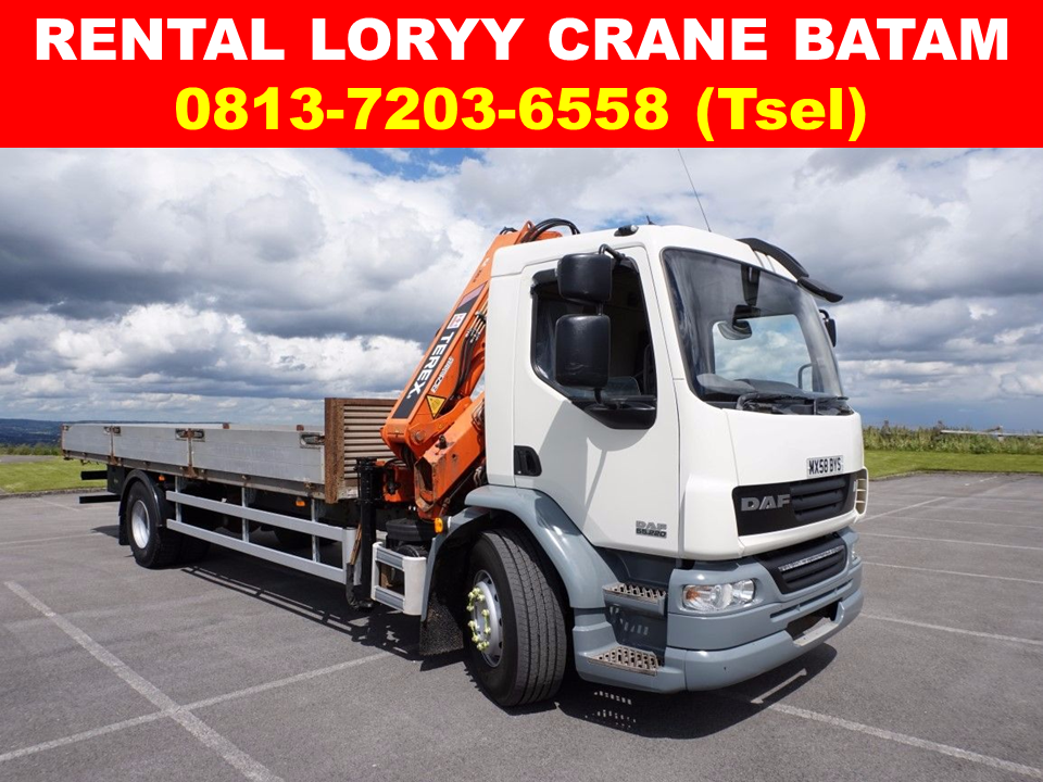 TLP, 081372036558 (Tsel), Rental Lori Crane Batam
