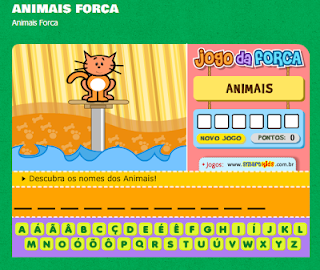 Jogo da Forca - Animais