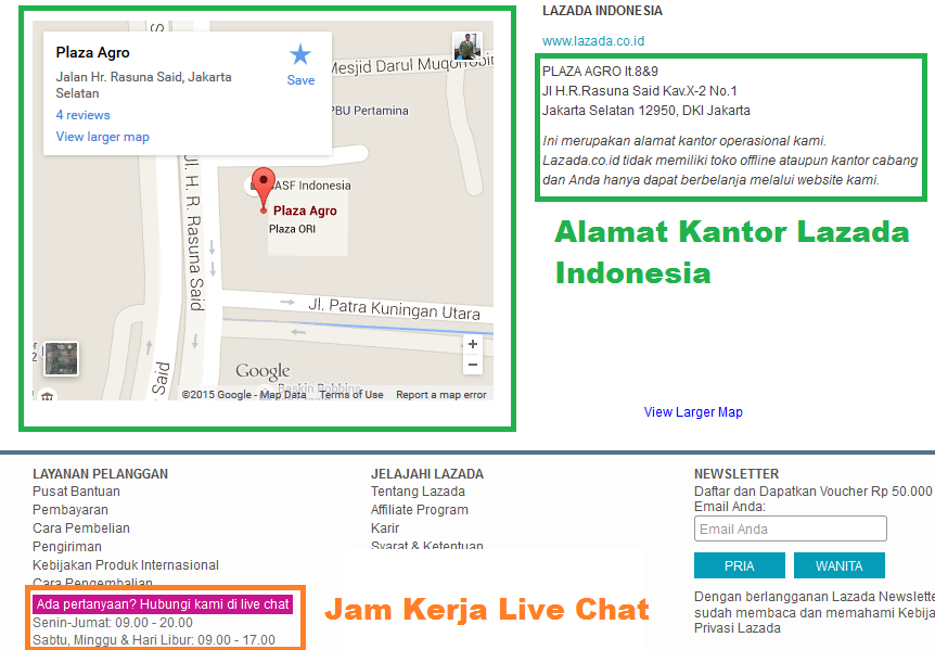 Cara Menyampaikan Keluhan Komplain di Lazada.co.id & Cek