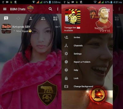 Download BBM AS Roma v3.0.1.25 APK Download BBM AS Roma v3.0.1.25 APK