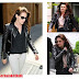 Jual jaket kulit artis Kristen Stewart