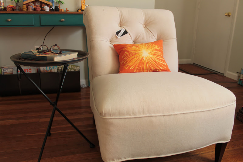 VanHook & Co. Reupholstered Slipper Chair FINISHED!
