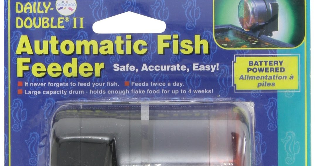daily double fish feeder