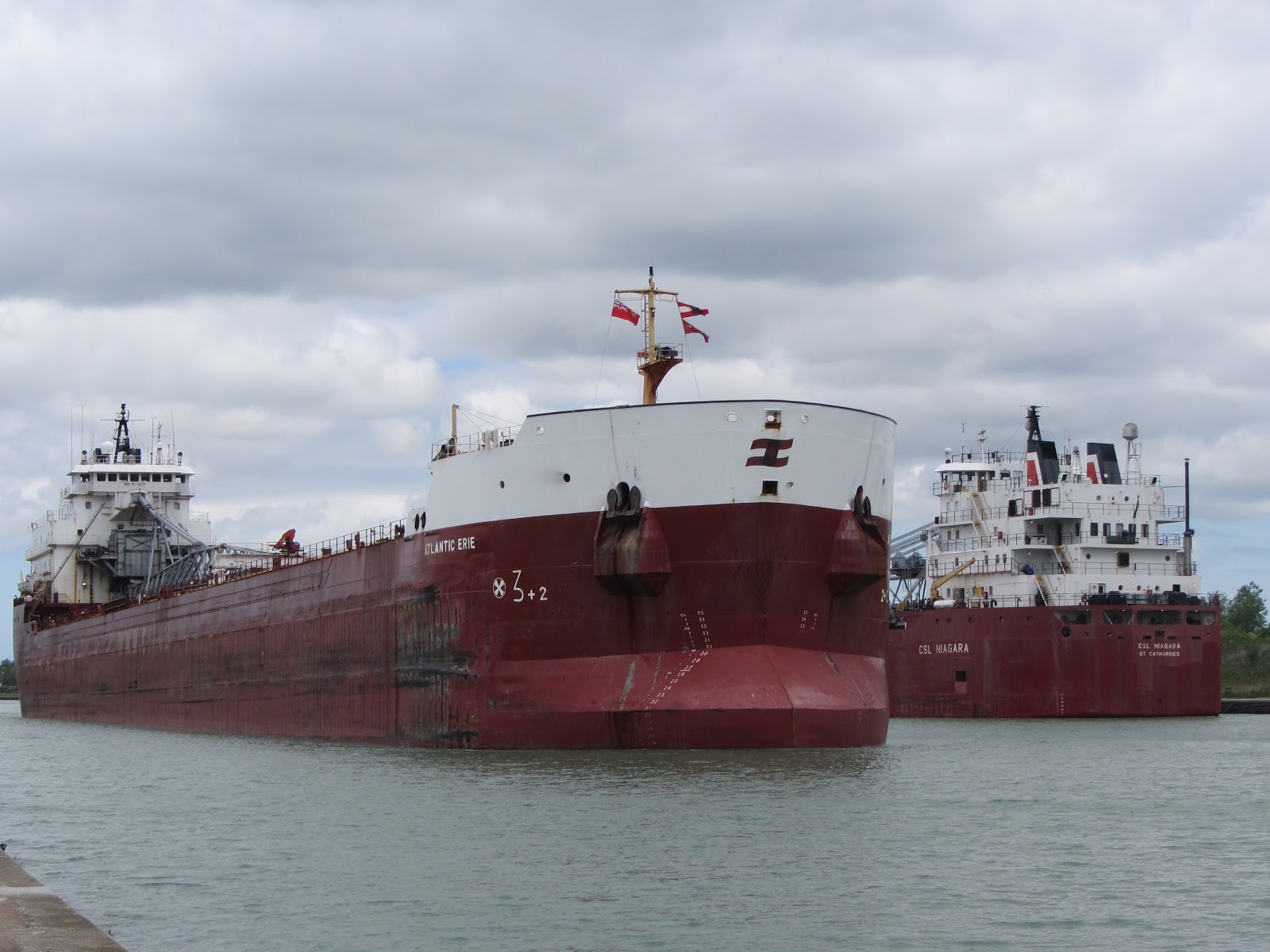 Carlz Boats Self Unloader ATLANTIC ERIE (Revisited)
