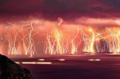 Frequenza fulmini sul lago di Maracaibo