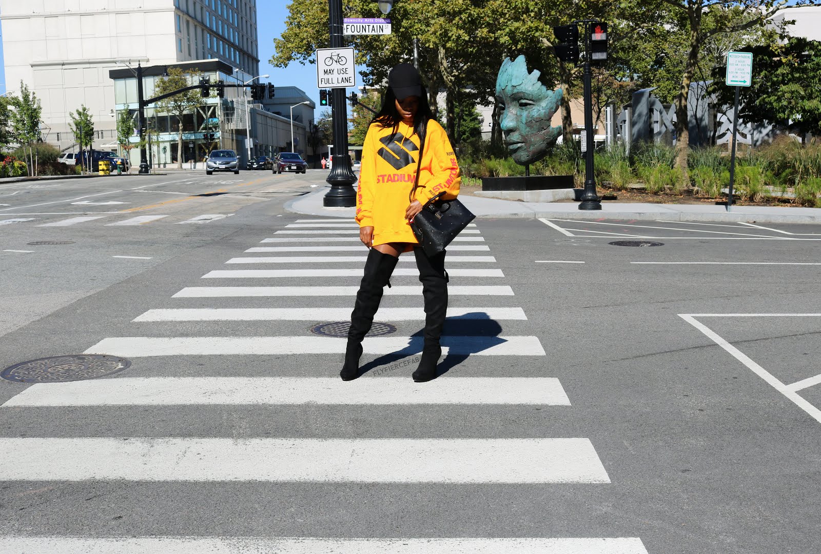 Fly Fierce Fab, Justin Bieber X H&M, Fall Trends, Thigh High Boots, Fashion Blog, OOTD