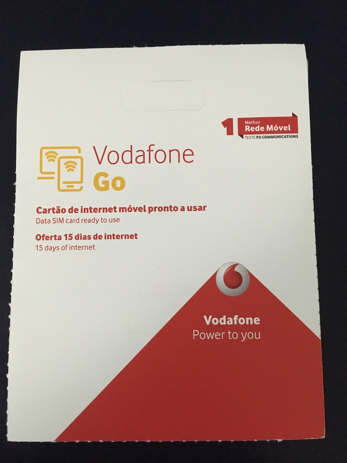 Chip Vodafone em Portugal TripBabyKids