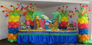 Fiestas Infantiles Decoradas con Pocoyo