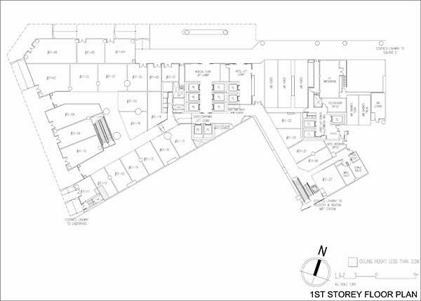 Royal Square Commercial Shops Floor Plan