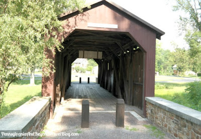 Everhart Covered Bridge at Fort Hunter Mansion - Harrisburg Pennsylvania