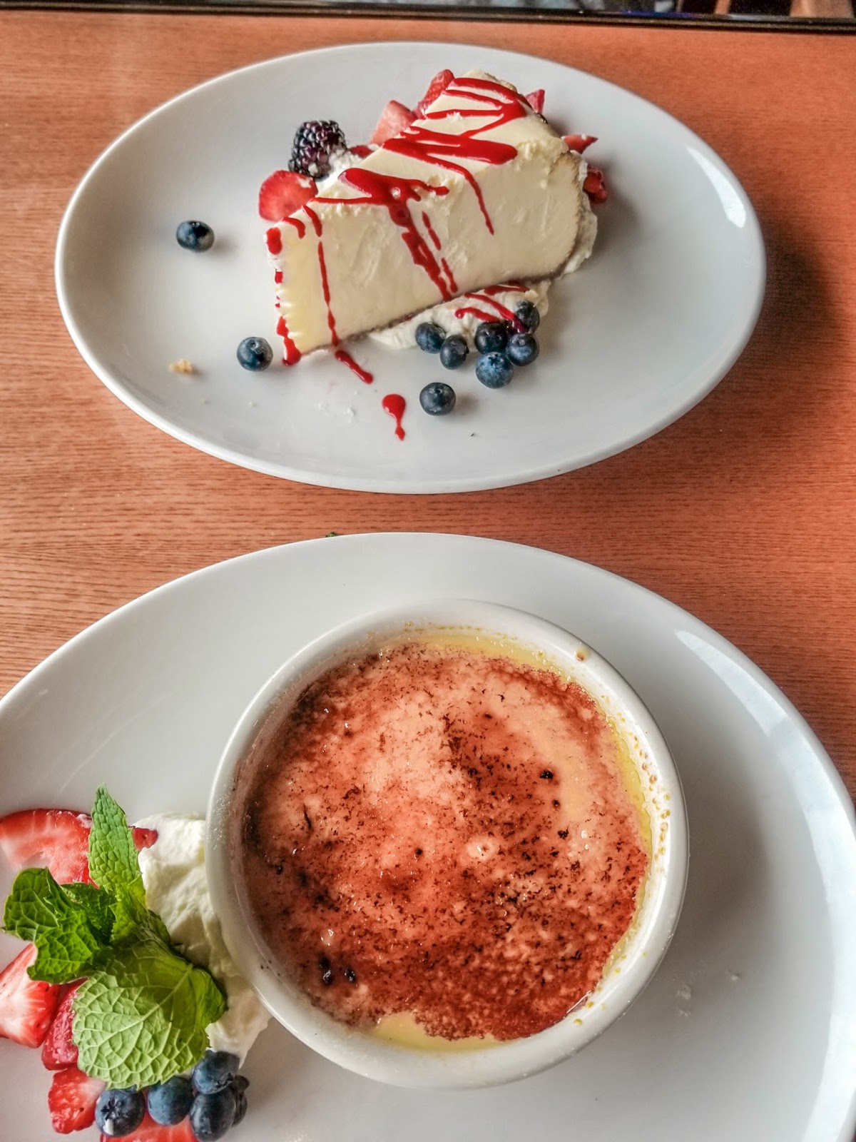 Tacoma seattle foodie blogger dessert creme brulee