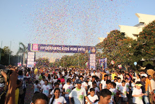 2500 Kids Run at Hyderabad Kids Run 2016 