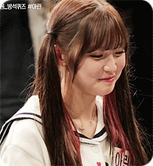 오마이걸 아!님들 아린이편 움짤.gif | 인스티즈