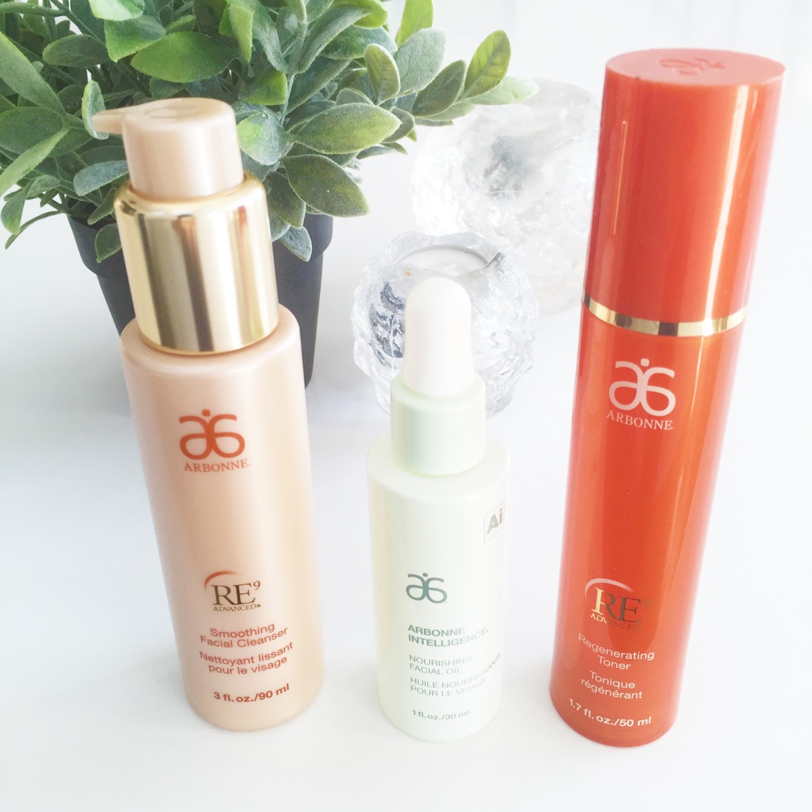 PRODUCT REVIEW ARBONNE RE9 SMOOTHING FACIAL CLEANSER AND
