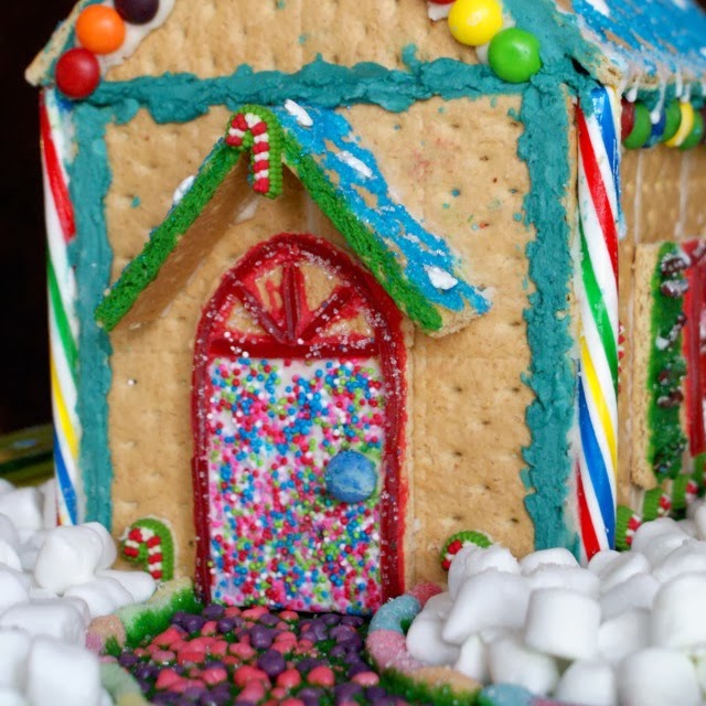 Graham Cracker Gingerbread House The Two Bite Club