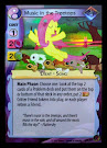 My Little Pony Music in the Treetops Marks in Time CCG Card