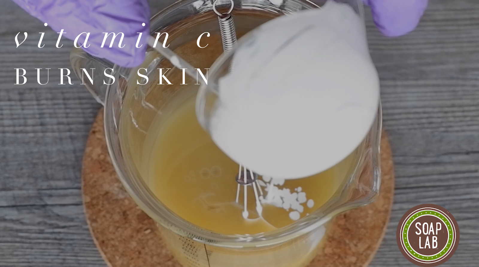 SoapLab Malaysia Why Vitamin C 'Burns' When Applied To Skin