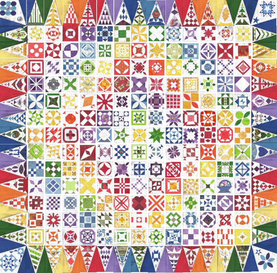 Kathy's Quilting Corner Dear Jane Quilt