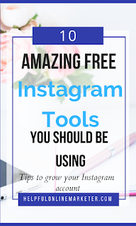 Are you just starting an Instagram account and not sure what apps to use? In my blog post I share with you a list of free apps you can use to start growing a following on Instagram.#instagramtips #socialmediatips