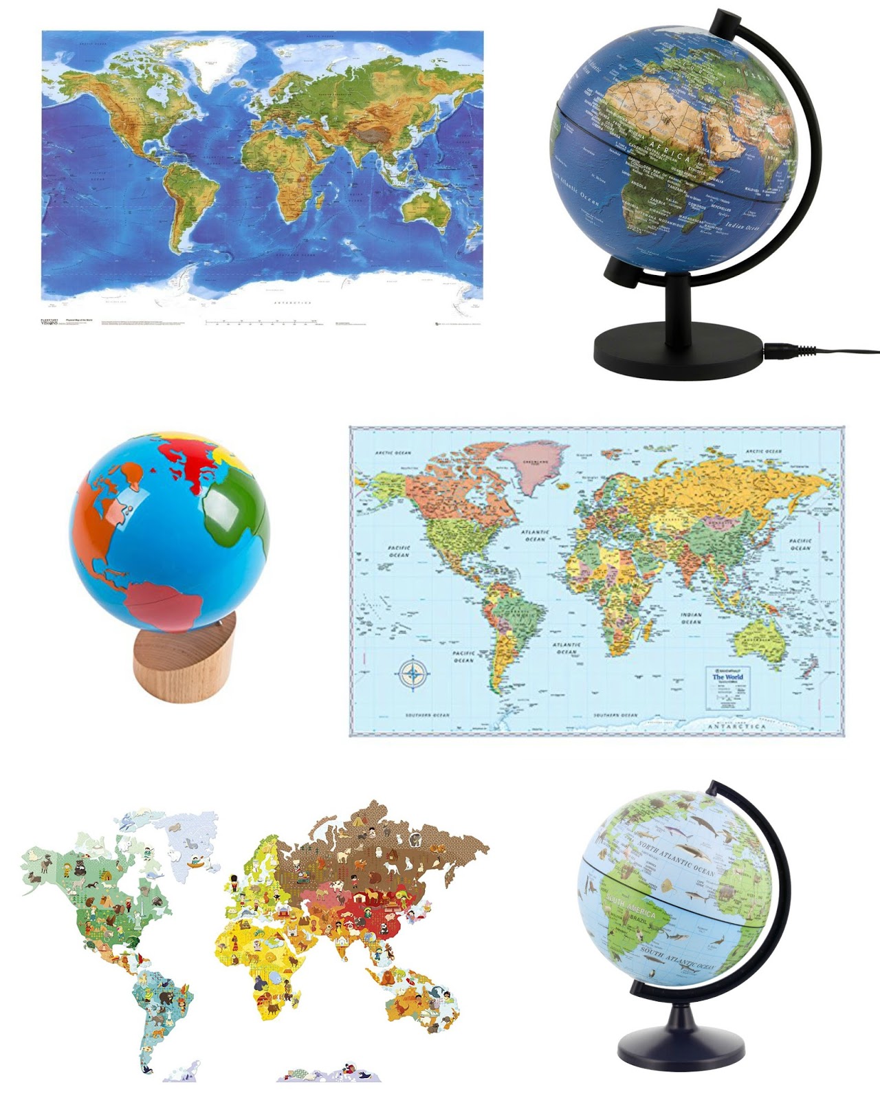 maps-and-globes-in-a-montessori-home