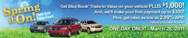 Tropical Financial Credit Union Blog: Spring New & Used Auto Sales Event