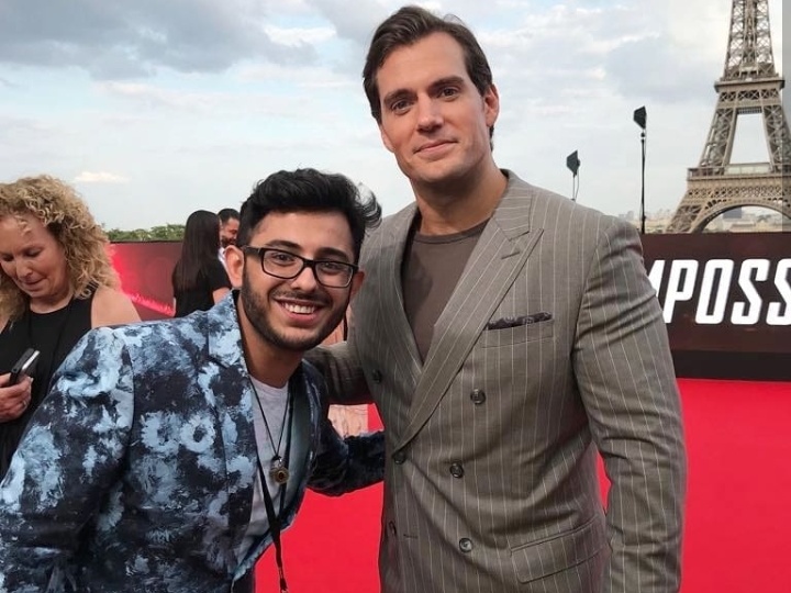 carryminati with henry cavil