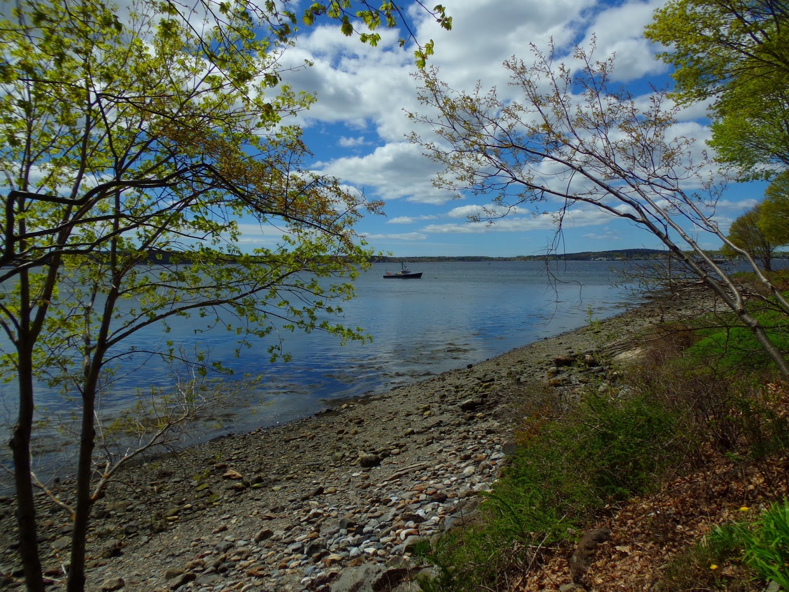 Breakwater Marie H. Reed Park, Rockland Harbor, Maine
