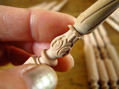 the carved centre